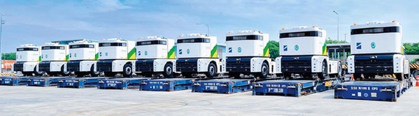 Westwell\'s Innovative Autonomous Vehicles Make Their Debut at Laem Chabang Port, Thailand