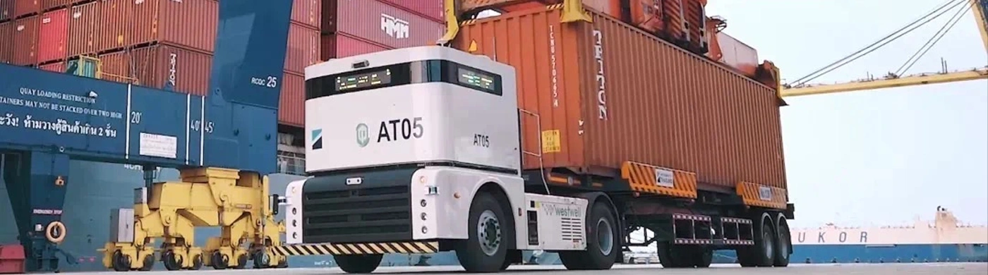 Westwell Showcases the World\'s First Mass-Produced, Fully Autonomous Commercial Vehicle, Q-Truck, at the TOC Exhibition